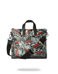 RED LEOPARD MONEY TRAVEL CASE