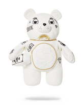 RIVIERA LE BLANC GOLD CHAIN MONEYBEAR TEDDYBEAR BACKPACK