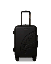 REALITY CHECK SHARKITECTURE CARRY-ON JETBLACK LUGGAGE (GUNMETAL HARDWARE)