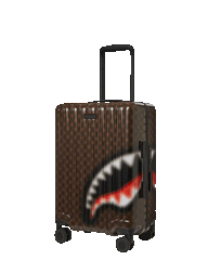 SHARKS IN PARIS BLUR EFFECT CARRY-ON LUGGAGE