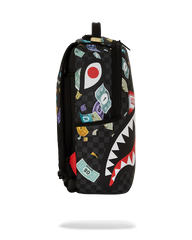 MONOPOLY SHARK RICH BACKPACK