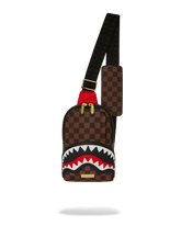 SAWTOOTH SHARKS IN PARIS ONE-STRAP SLING
