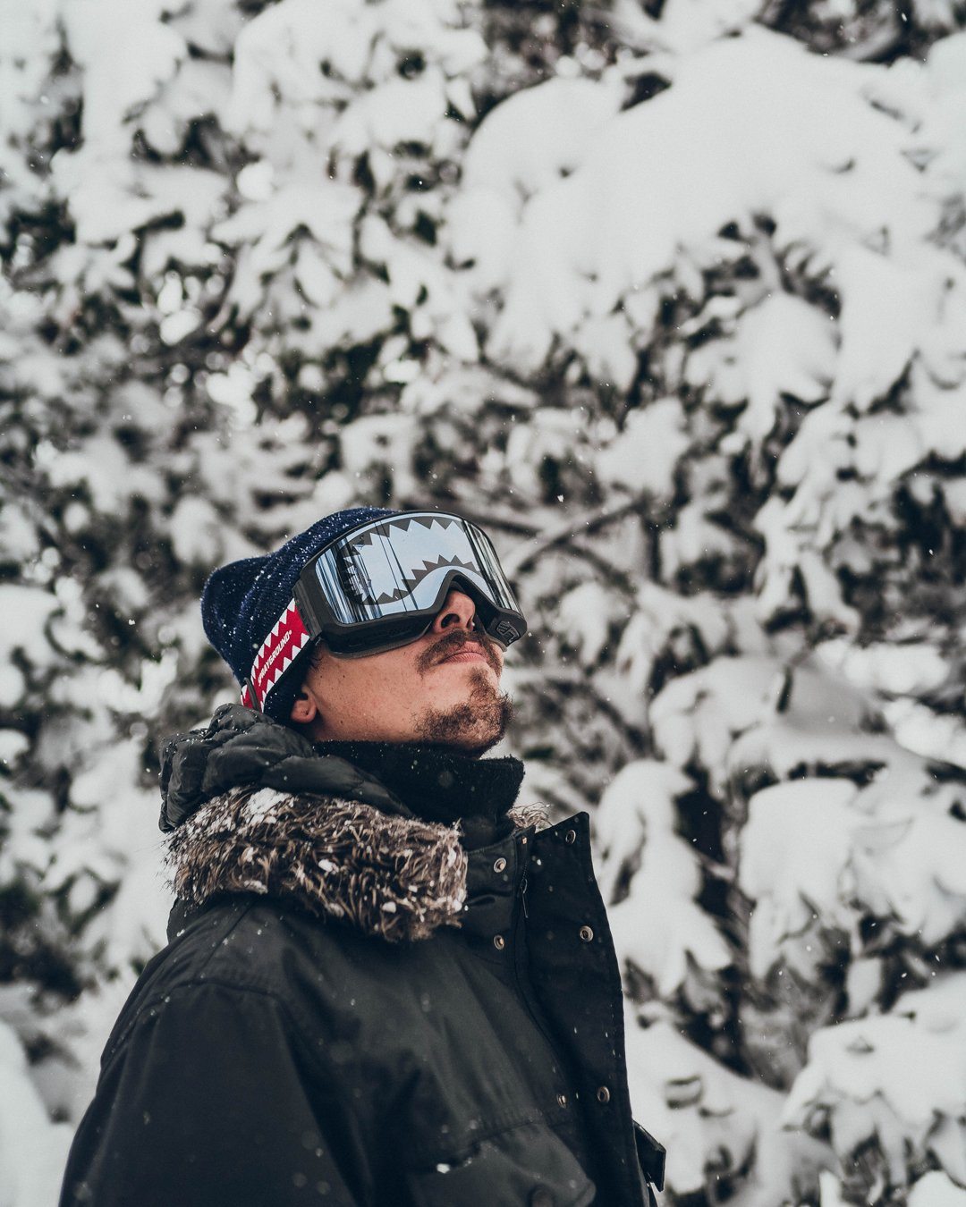 SPRAYGROUND SHARK GOGGLES WITH 3 INTERCHANGEABLE LENS