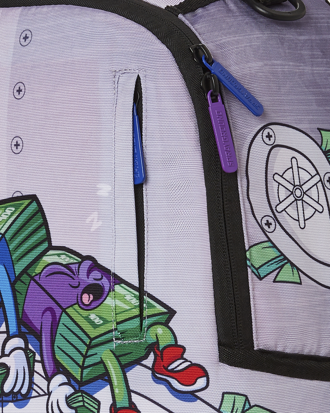 MONEY BOYS I MAKE MONEY WHILE I SLEEP KNAPSACK (DLXR)