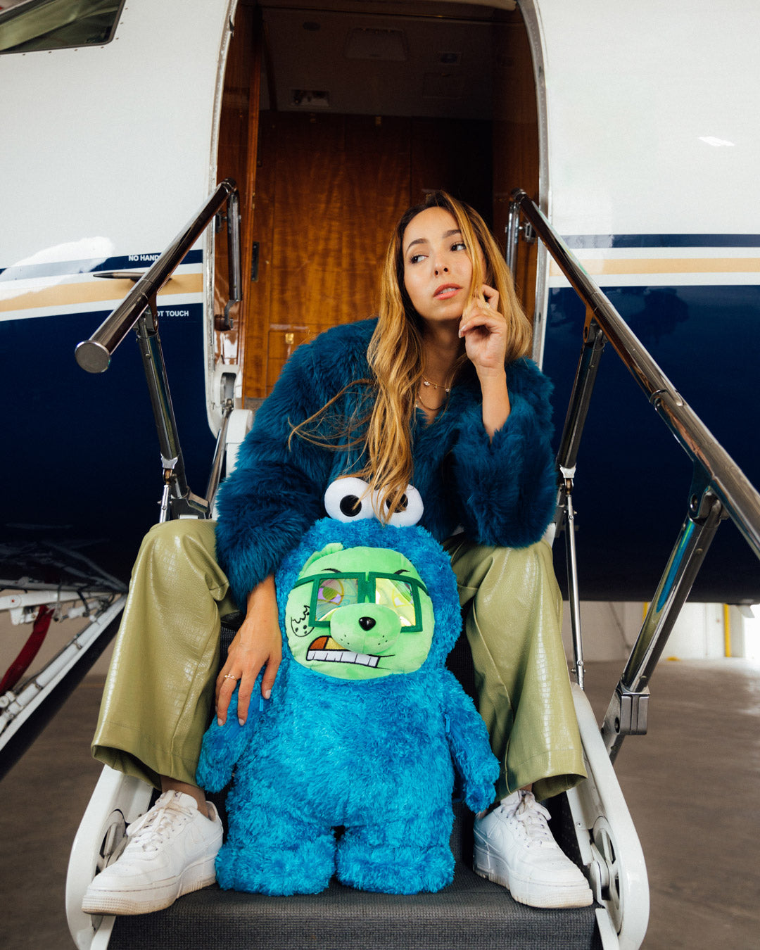 MONEY "COOKIE" BEAR TEDDYBEAR BACKPACK