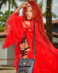 OBSIDIAN STUNNER A.i.6 SANDFLOWER COLLAB LARGE SLING