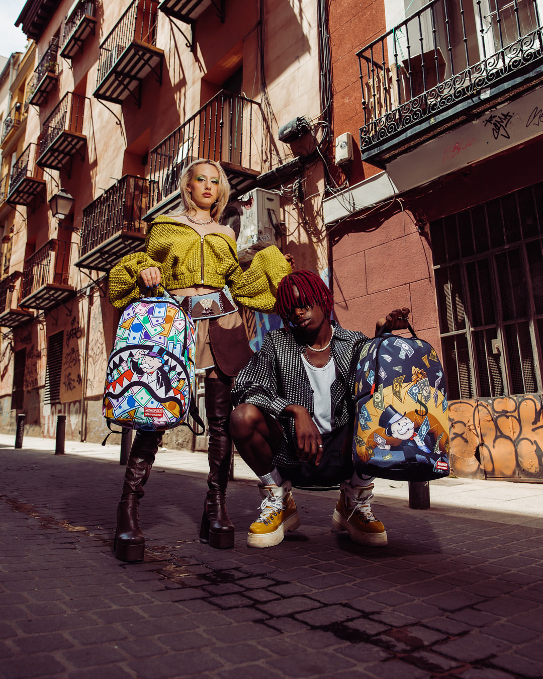 MONOPOLY HEAVYBAGS BACKPACK