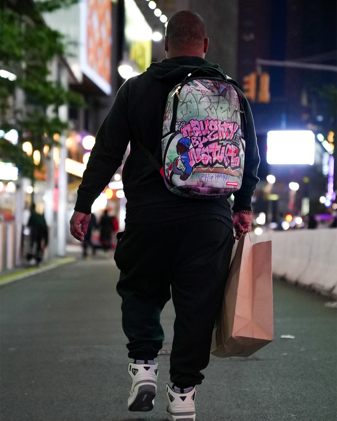 NAUGHTY BY NATURE HIP HOP HOORAY 30TH ANNIVERSARY COLLAB BACKPACK