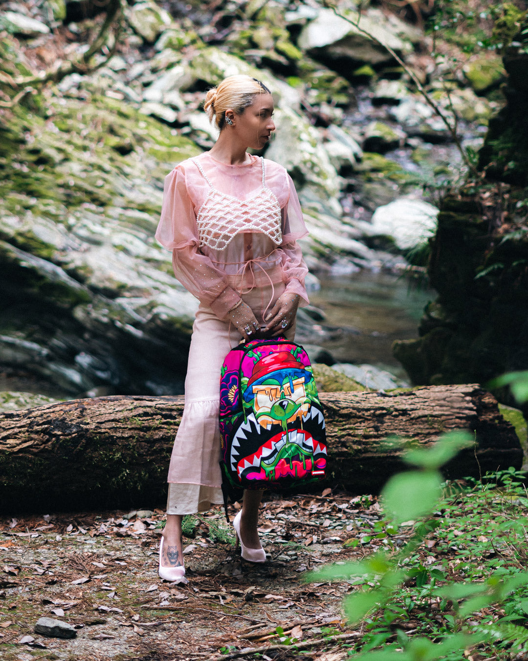 MONEYBEAR MEAN LEAN SHARK MACHINE BACKPACK