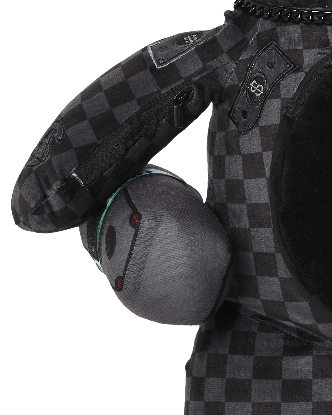 WHAT THE BEEP' SHARK MONEYBEAR TEDDYBEAR BACKPACK