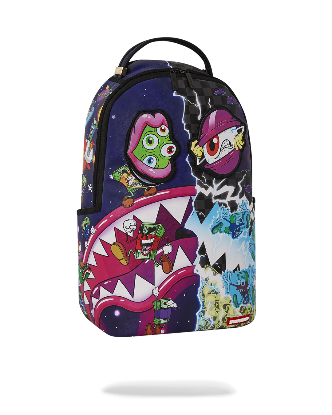 MONEY BOYS SPLIT CRAZY EYES - 6 REMOVABLE VELCRO EYE PATCHES