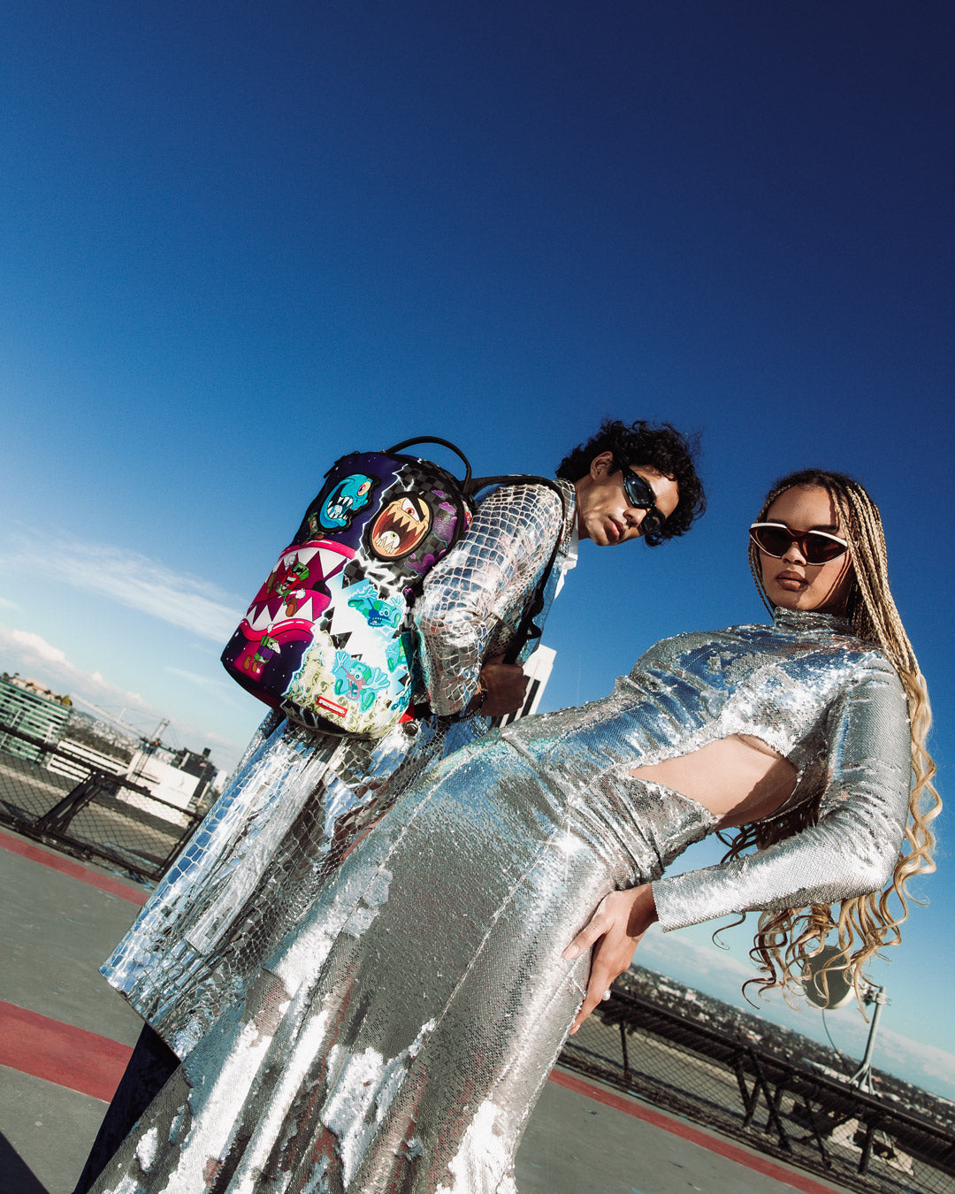 MONEY BOYS SPLIT CRAZY EYES - 6 REMOVABLE VELCRO EYE PATCHES