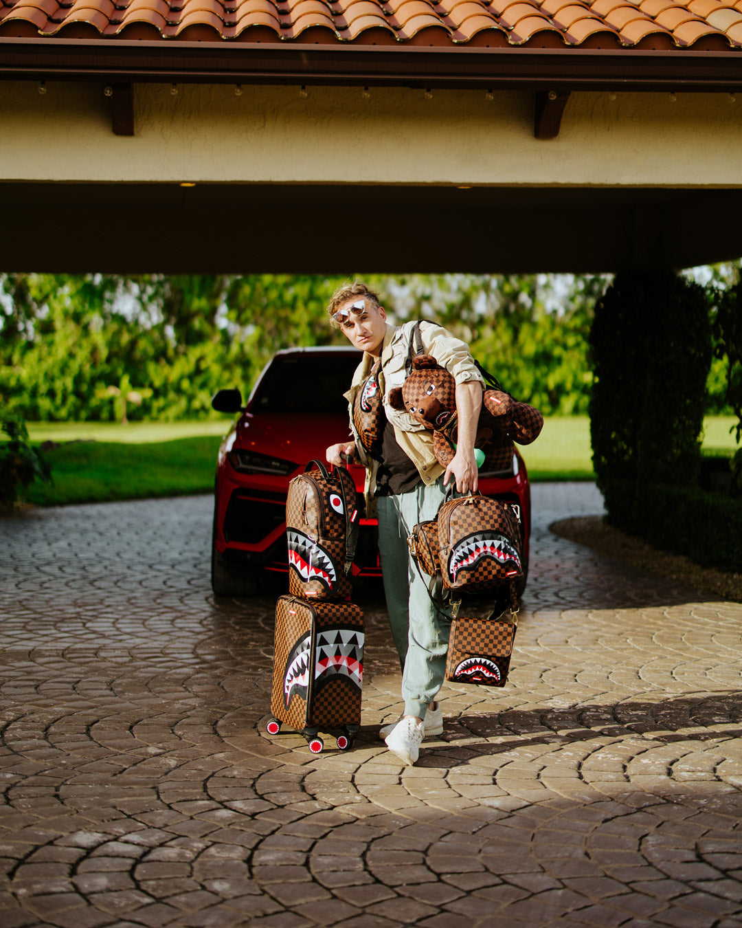 LENTICULAR EFFECTS MESSENGER SLING