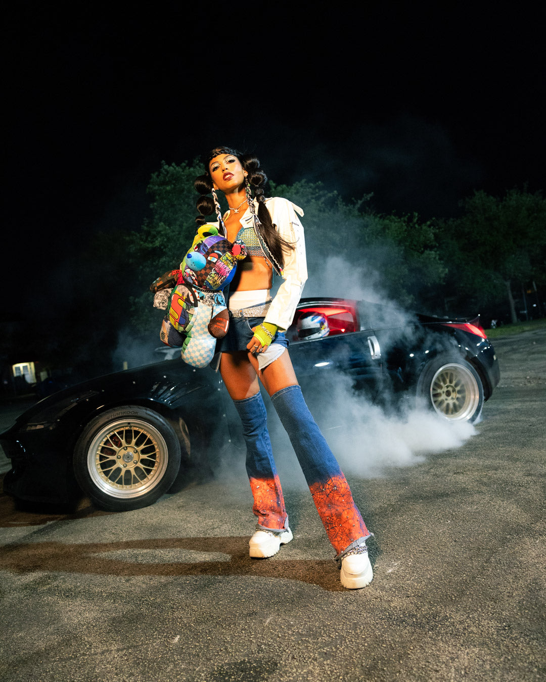 SHARK MASTERPIECES MONEYBEAR TEDDYBEAR BACKPACK