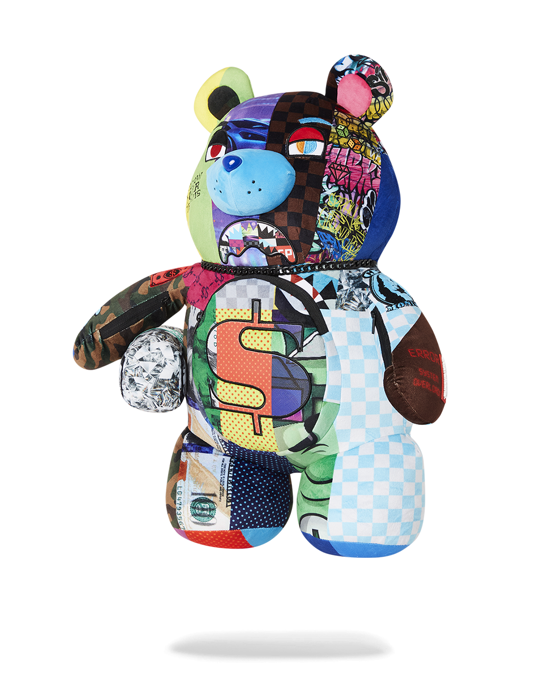 SHARK MASTERPIECES MONEYBEAR TEDDYBEAR BACKPACK