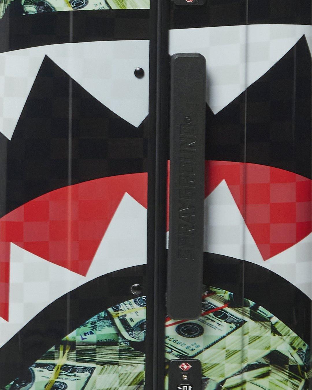 MAMA I MADE IT SHARKITECTURE HARDSHELL FULL-SIZE LUGGAGE