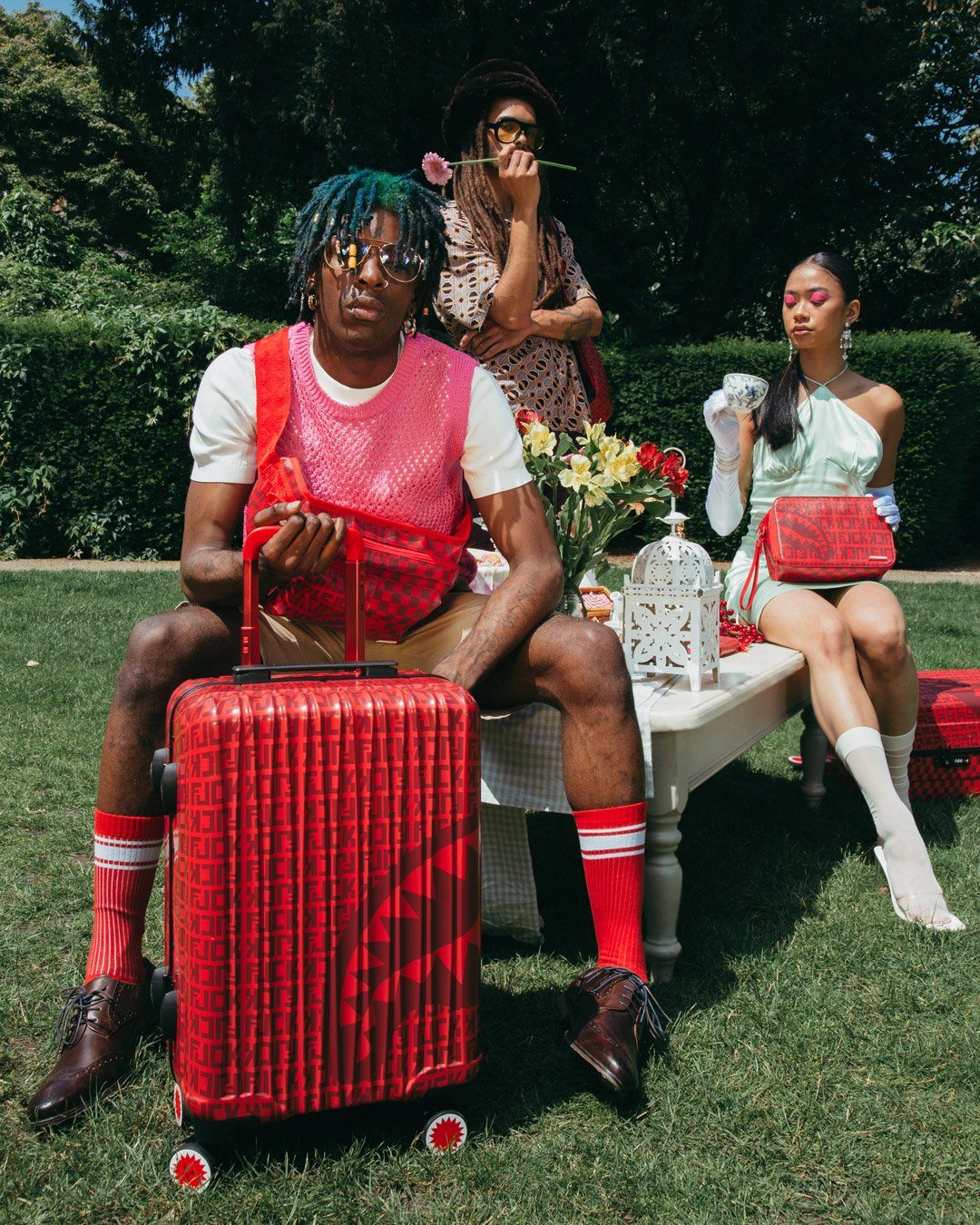 VENI VIDI VICI SHARKNAUTICS HARDSHELL CARRY-ON LUGGAGE