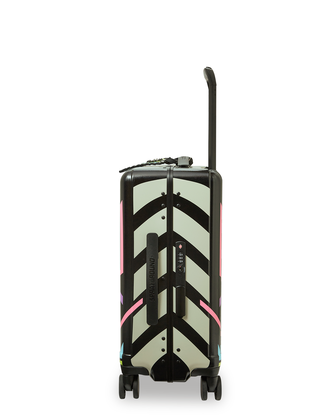 A.I. PATH TO THE FUTURE III HARDSHELL CARRY-ON LUGGAGE - SANDFLOWER COLLAB