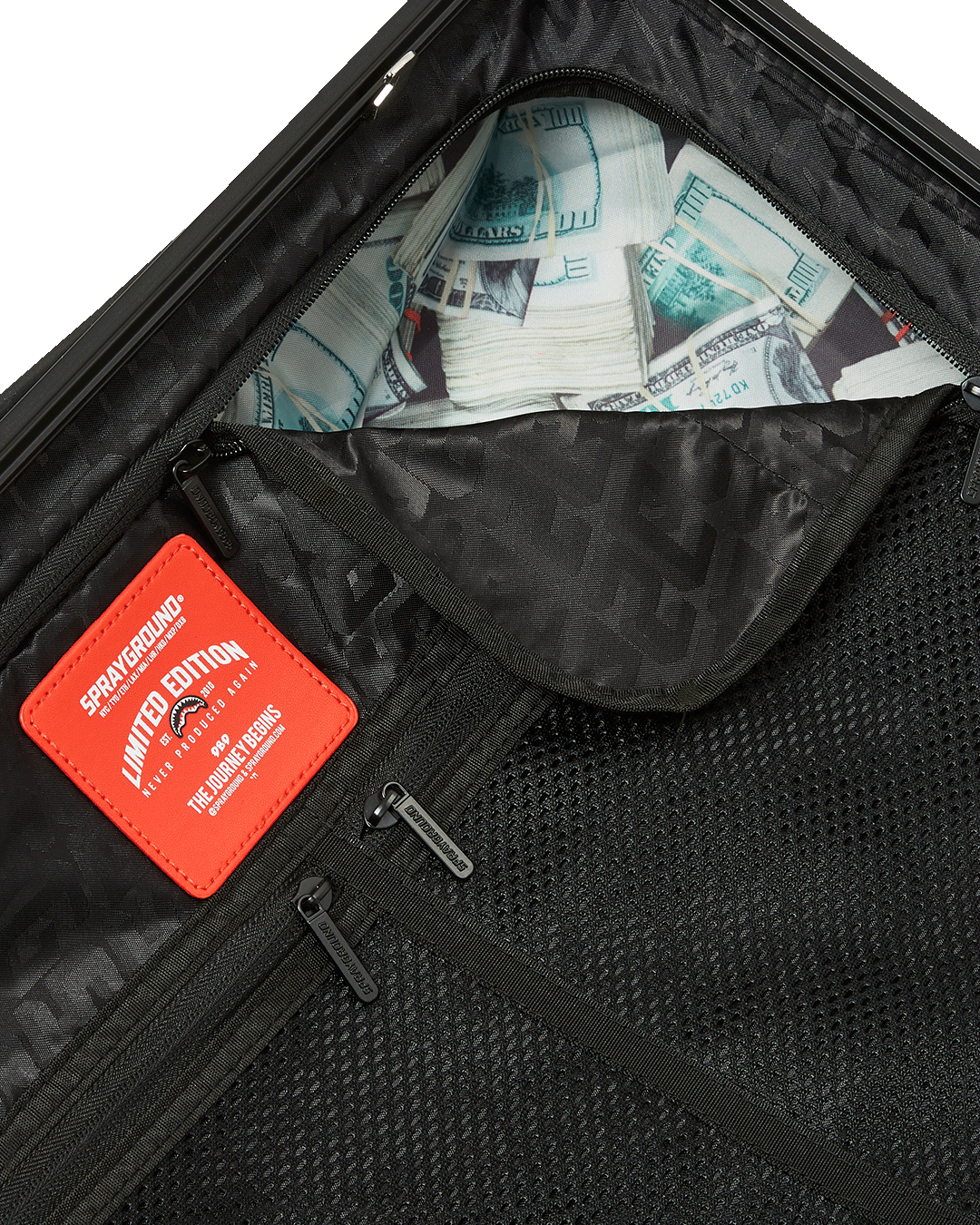 RODEO DRIVE SHARKNAUTICS HARDSHELL CARRY-ON LUGGAGE