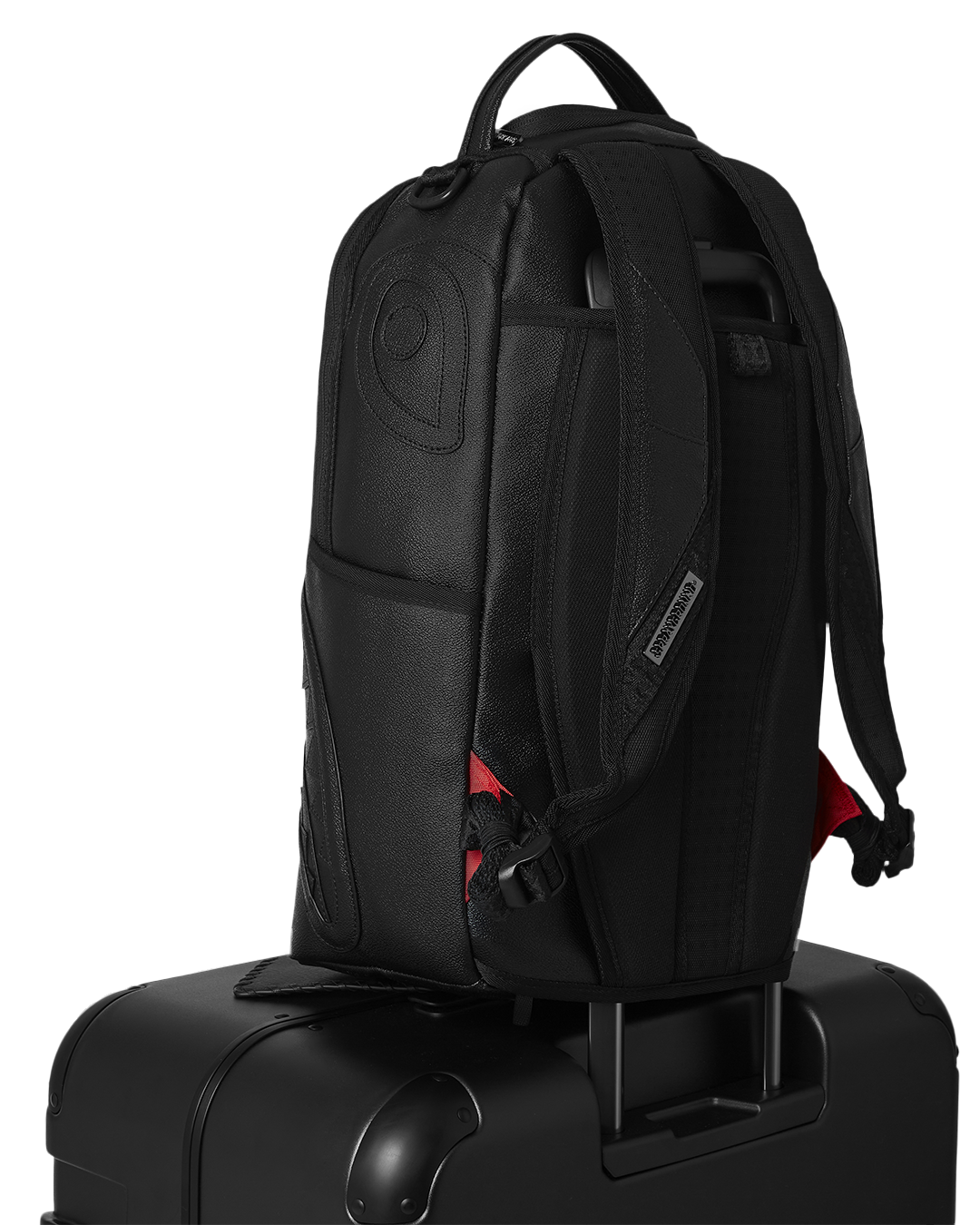 REALITY CHECK SHARKITECTURE FULL-SIZE JETBLACK LUGGAGE (GUNMETAL HARDWARE)