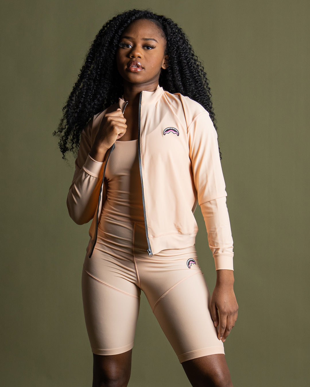 SHARK SLIM JACKET (SAND)