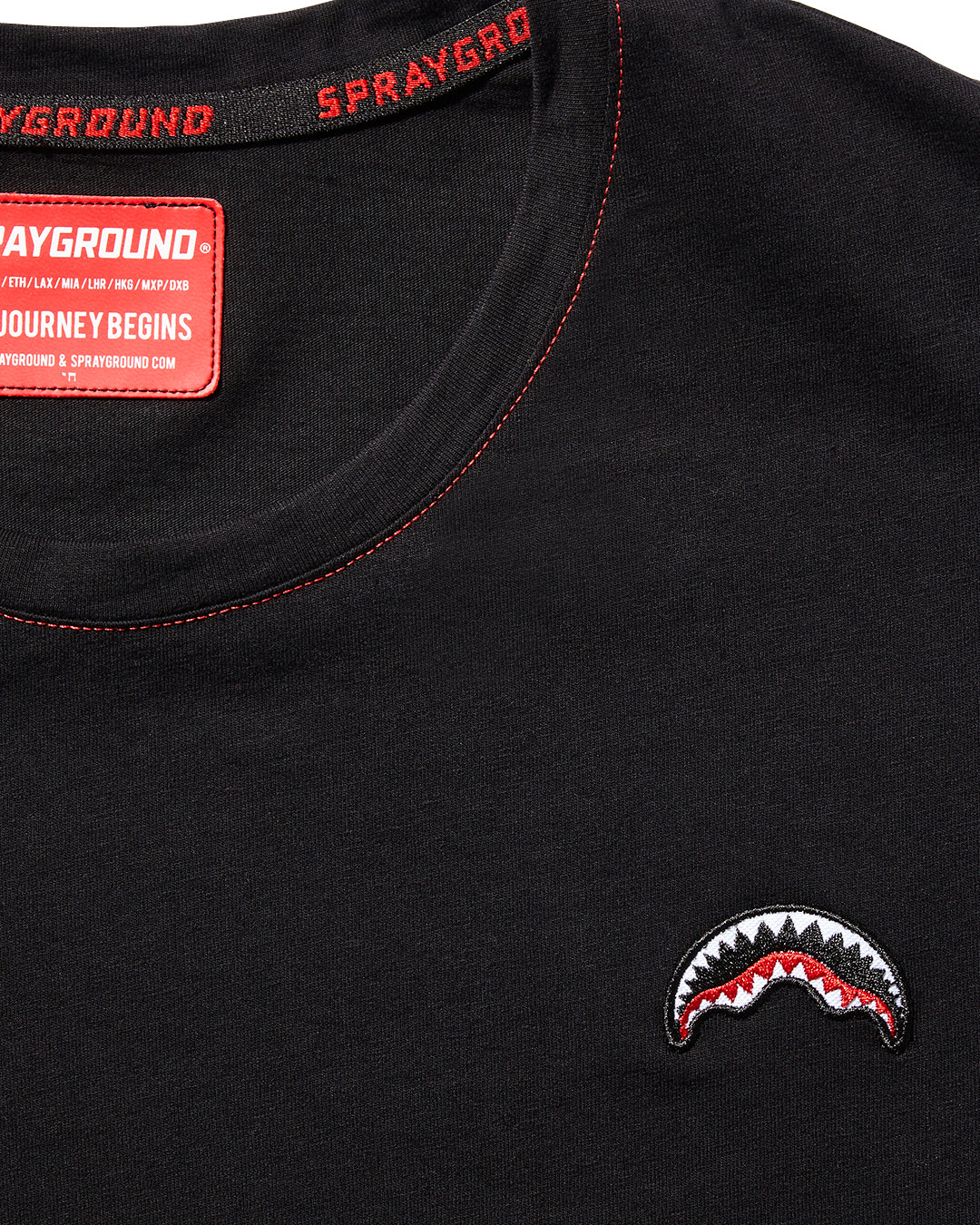 OVER SHARK T-SHIRT (BLACK)