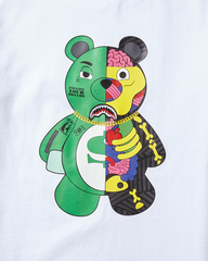 YOUTH ANATOMY BEAR T-SHIRT WHITE