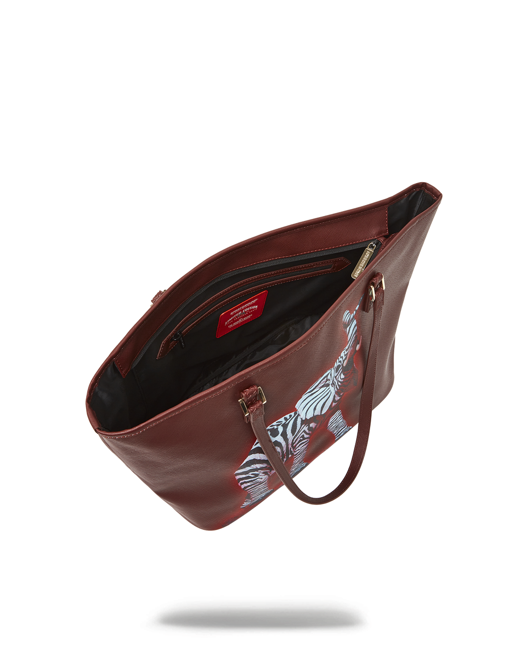 ZEBRA ELEPHANT RON ENGLISH COLLAB TOTE