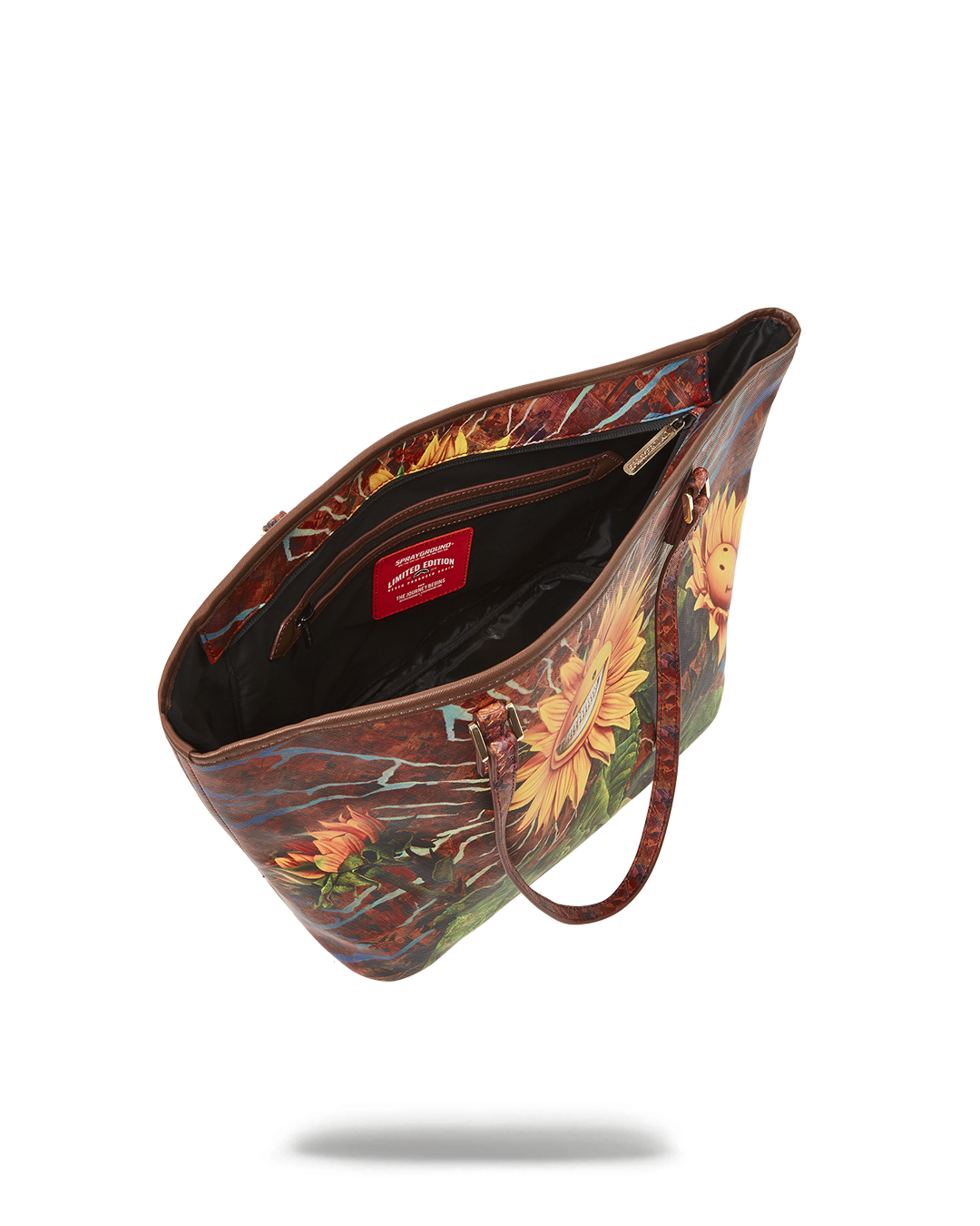 SUNFLOWER GRIN RON ENGLISH COLLAB TOTE