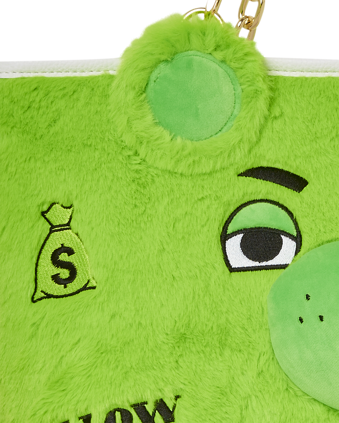 PLUSH MONEYBEAR TOTE (GREEN)