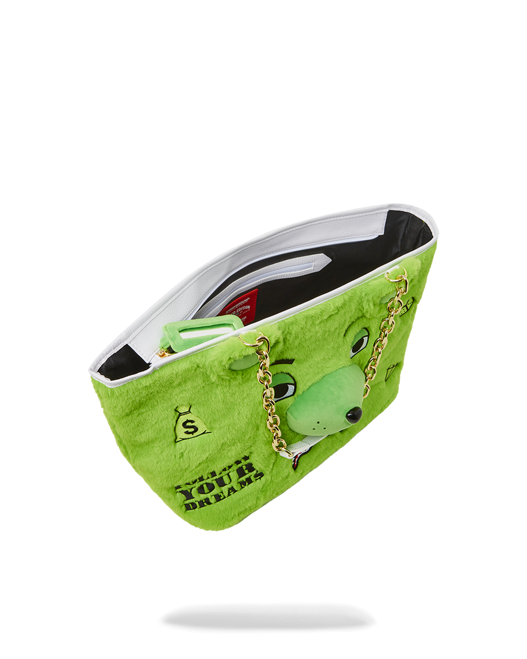 PLUSH MONEYBEAR TOTE (GREEN)