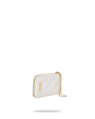 RIVIERA LE BLANC GOLD CHAIN SHARK WALLET