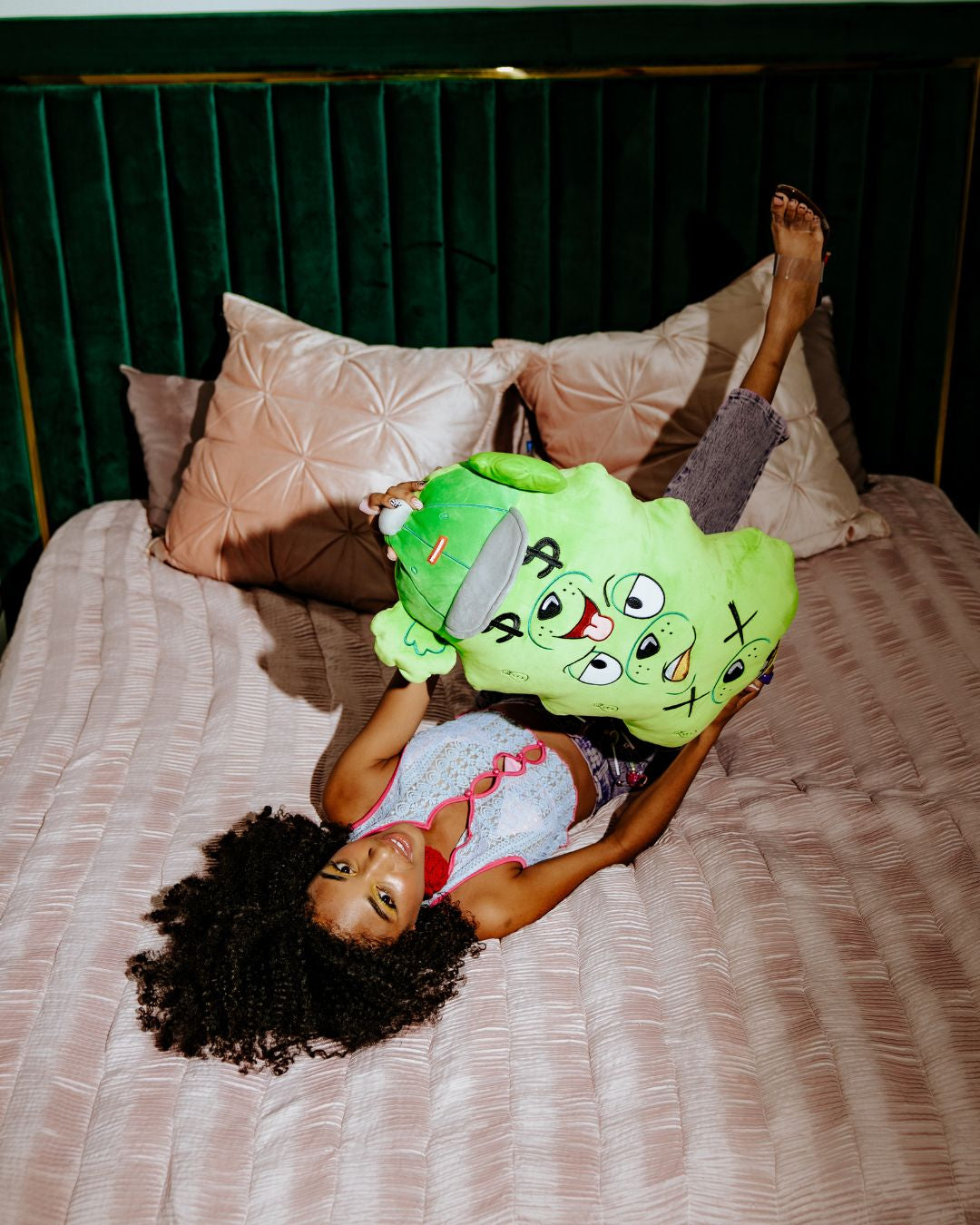 MONEYBEAR TRIPLE MONEY PLUSH TOY/PILLOW