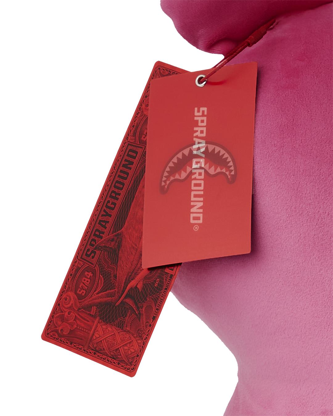 MONEYBEAR TRIPLE PINK PLUSH TOY/PILLOW