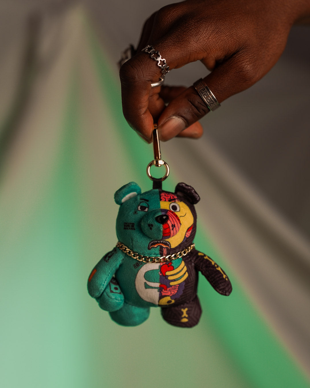 LIL X-RAY BEAR KEYCHAIN