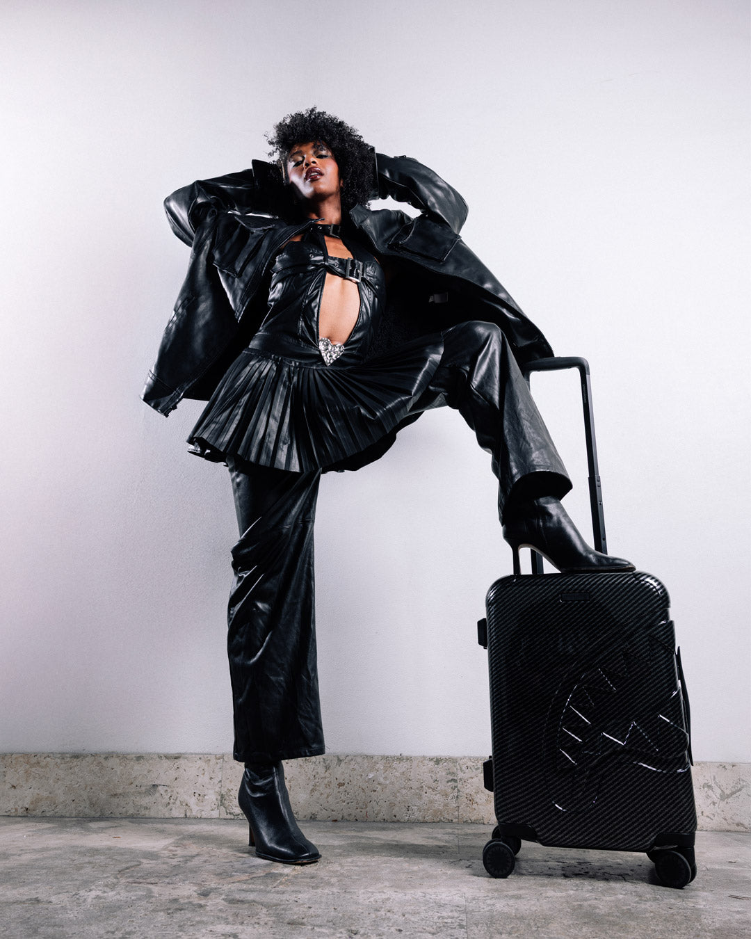 NIGHTFALL SHARKITECTURE CARRY-ON LUGGAGE