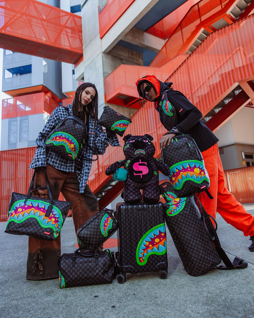 SLIME TAKEOVER MONEYBEAR BACKPACK