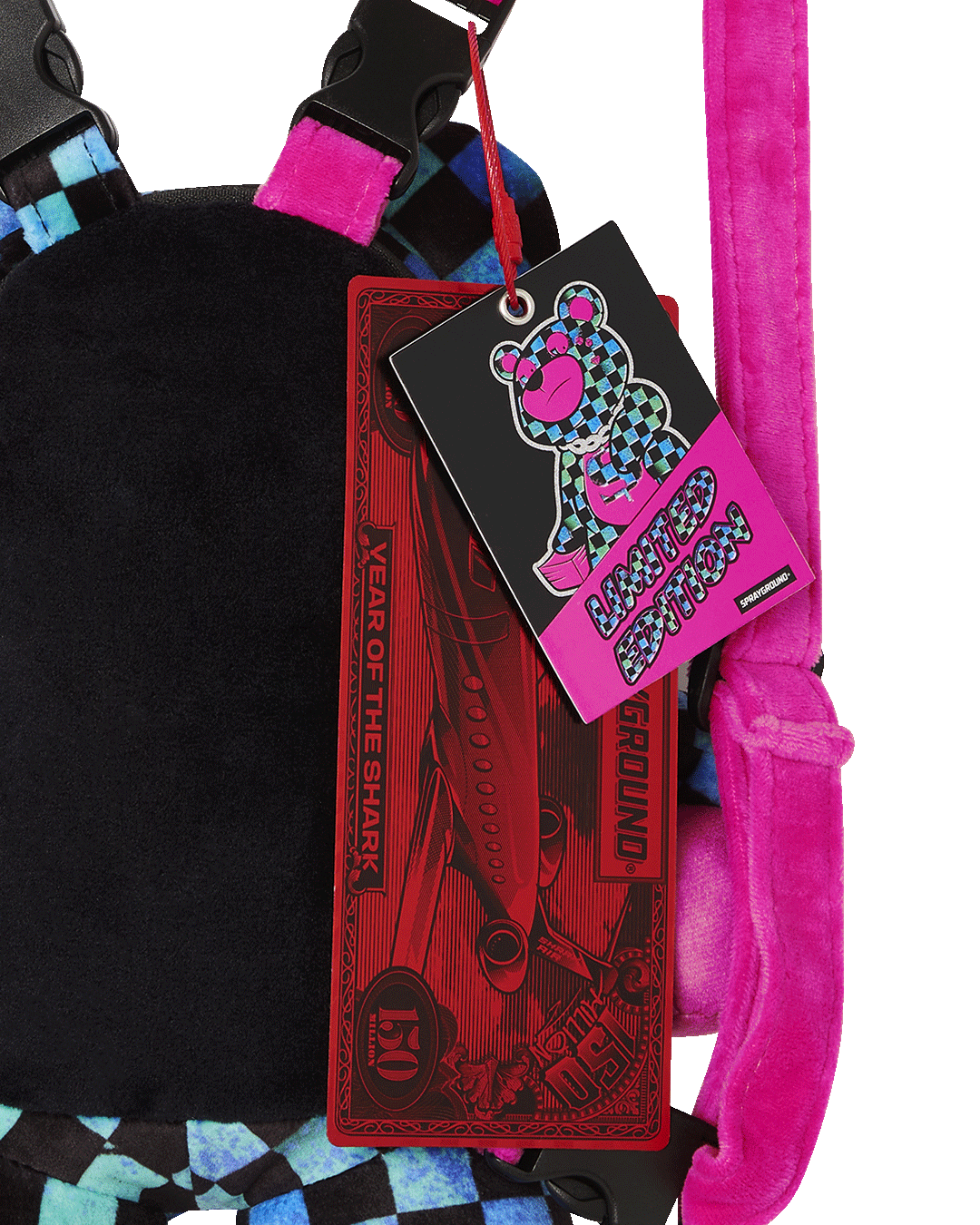 LUMINOUS HYPOTHESIS BEAR CUB BACKPACK