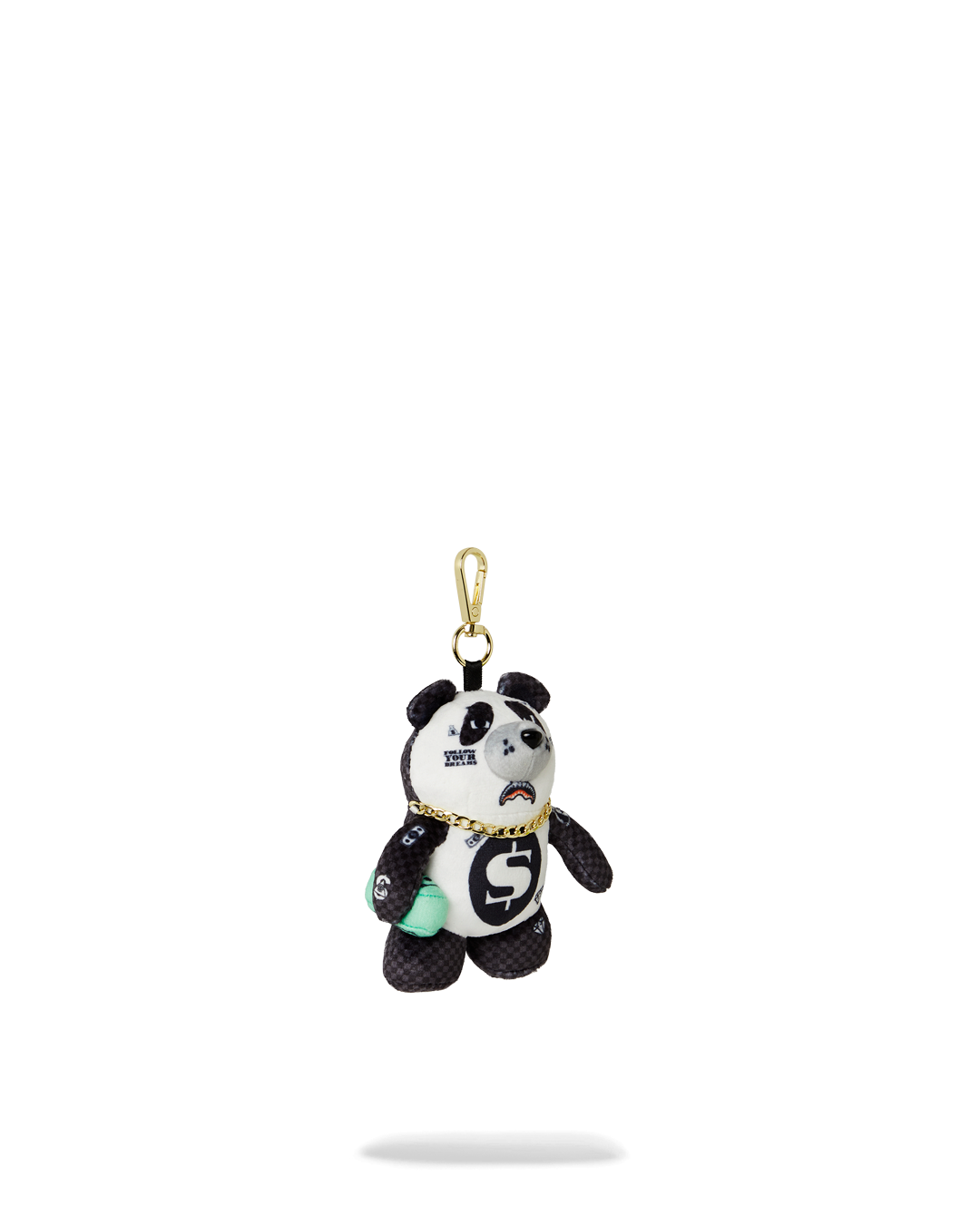PANDA SKI MASK BEAR KEYCHAIN