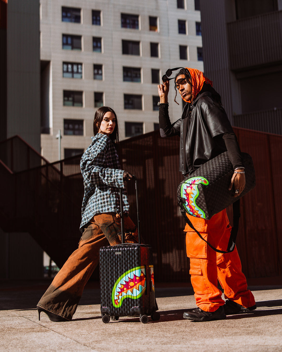 SLIME TAKEOVER HARD SHELL CARRY-ON LUGGAGE